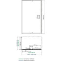 Душевой уголок Wasserkraft Berkel 48P10 120x100 см