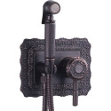 Гигиенический душ Lemark Jasmine LM6619ORB со смесителем, С ВНУТРЕННЕЙ ЧАСТЬЮ