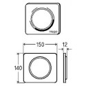 Кнопка смыва Viega Visign for Style 13 654788 для писсуара