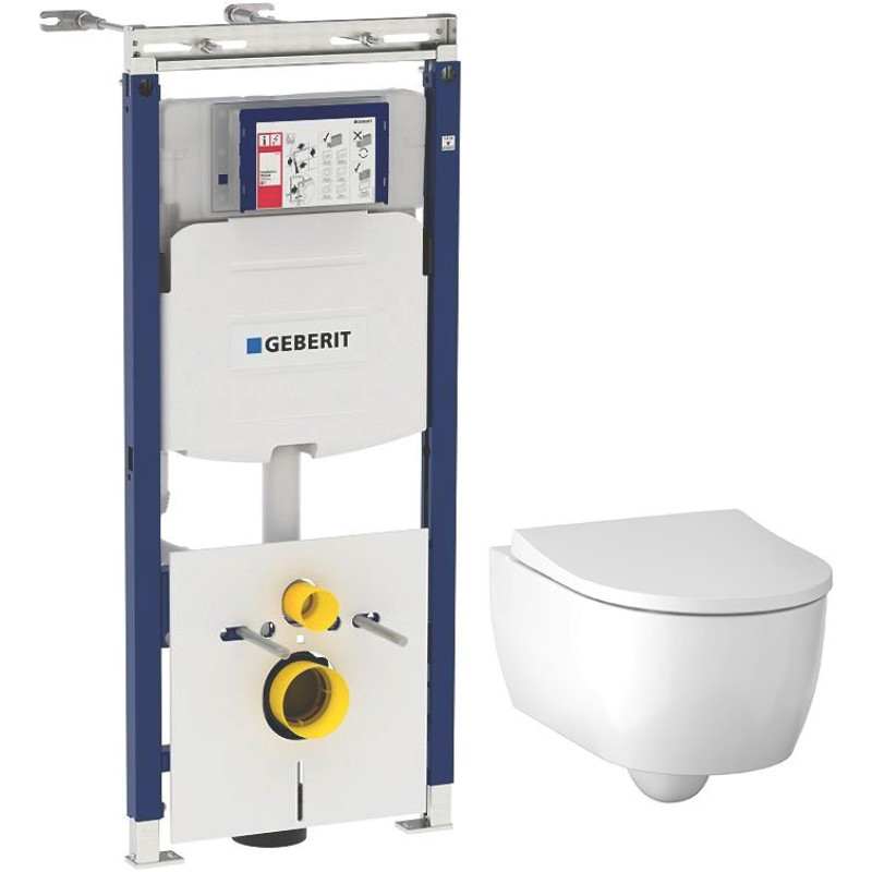 Комплект Geberit icon T54 Rimfree 500.362.TC.I