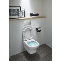 Комплект  Система инсталляции для унитазов Grohe Rapid SL 38775001 4 в 1 с кнопкой смыва + Чаша для унитаза подвесного Jacob Delafon Vox EDM102-00 + К