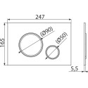 Комплект  Унитаз подвесной BelBagno Prado BB10150CH с крышкой + Система инсталляции AlcaPlast Sadromodul AM101/1120-0001 + Кнопка смыва AlcaPlast THIN M775 белый / золото + Шумои?