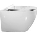 Комплект  Унитаз подвесной BelBagno Sfera-r BB513CH с крышкой + Система инсталляции AlcaPlast AM101/1120-001 + Кнопка смыва AlcaPlast THIN M670 белый + Шумоизоляционная па?