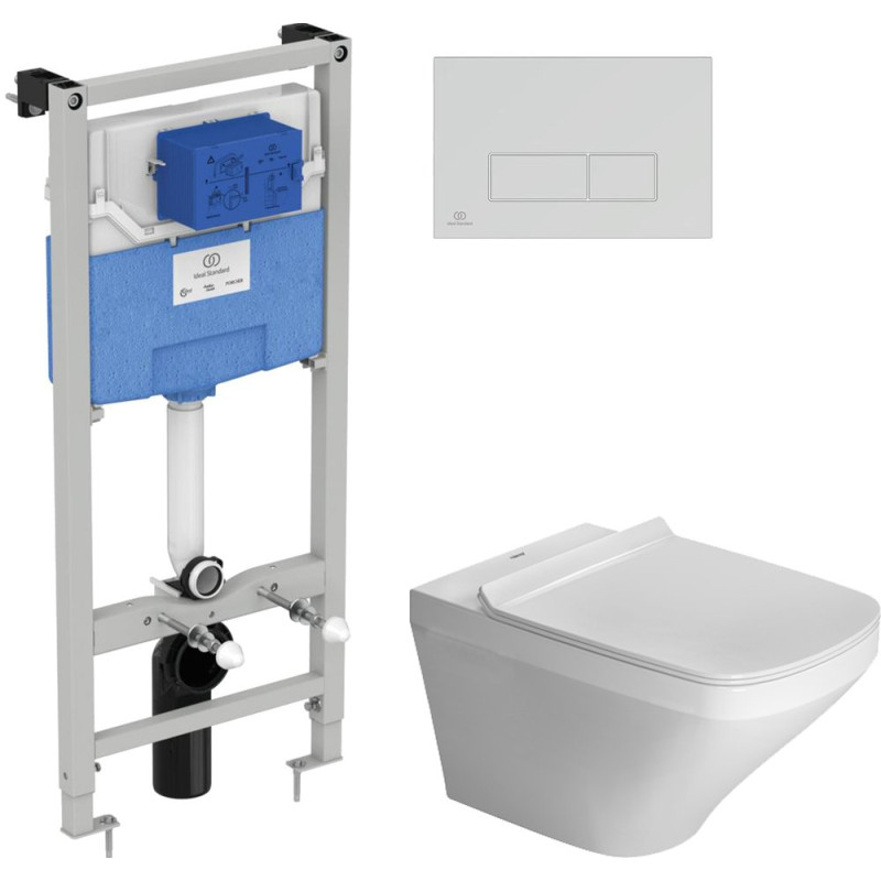 Комплект  Унитаз подвесной Duravit DuraStyle 45510900A1 + R020467 + R0121AA