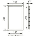 Люк настенный Evecs Л2030 Gray Metal