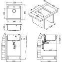 Мойка кухонная Alveus Formic Granital 20 pebble