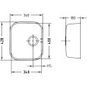 Мойка кухонная Alveus Variant 40 1009392