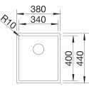 Мойка кухонная Blanco Claron 340-IF