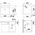 Мойка кухонная Blanco Dalago 5 шампань