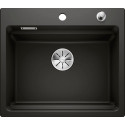 Мойка кухонная Blanco Etagon 6 черная, с клапаном-автоматом