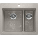 Мойка кухонная Blanco Pleon 6 Split стиль бетон