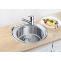 Мойка кухонная Blanco Rondoval 513313 полированная сталь