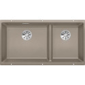 Мойка кухонная Blanco Subline 480/320-U серый беж