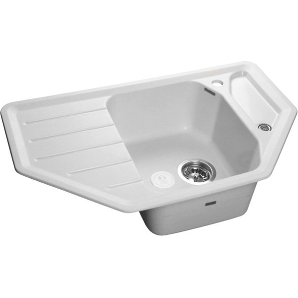 Мойка кухонная GranFest Corner C-800 E иней