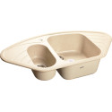 Мойка кухонная GranFest Corner C-960 E бежевая
