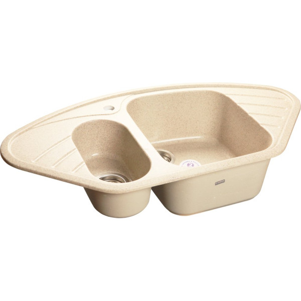 Мойка кухонная GranFest Corner C-960 E бежевая