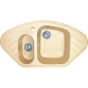 Мойка кухонная GranFest Corner C-960 E бежевая