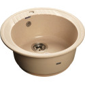 Мойка кухонная GranFest Rondo GF-R520 бежевый