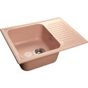 Мойка кухонная GranFest Standart GF-S645L светло-розовый