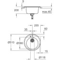 Мойка кухонная Grohe K200 31656AT0