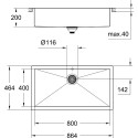 Мойка кухонная Grohe K700 31580SD0