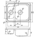 Мойка кухонная IDDIS Strit STR60SZi77