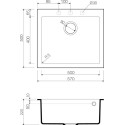 Мойка кухонная Omoikiri Bosen 57-PL платина