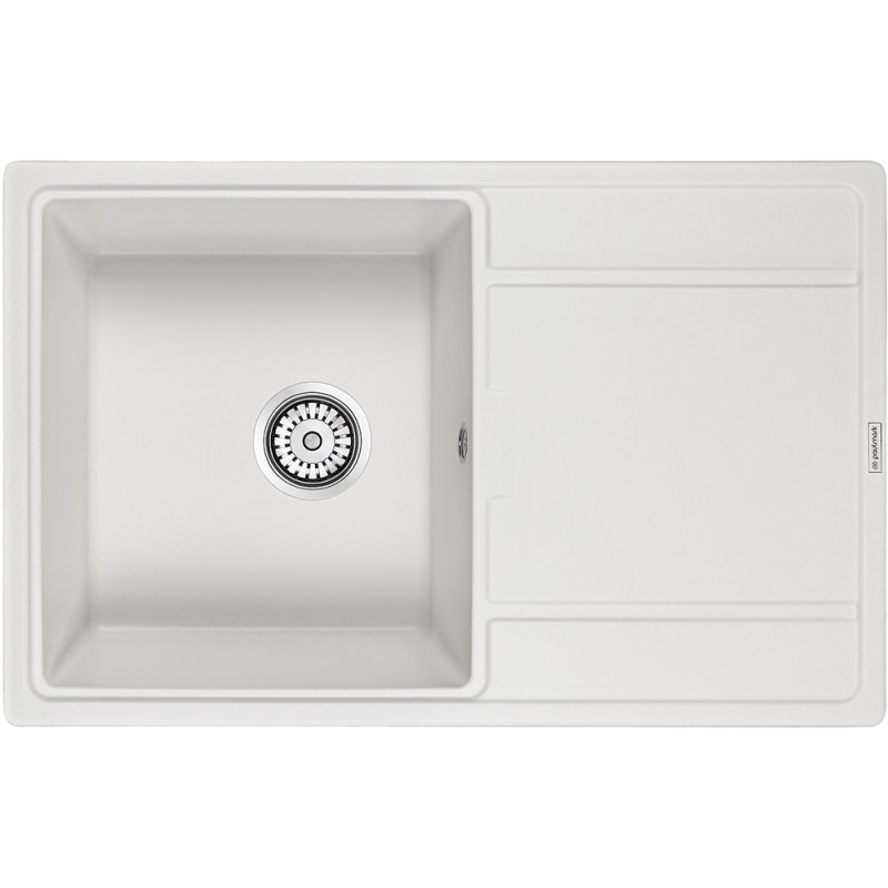 Мойка кухонная Paulmark Flugen PM217850-WH белый