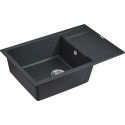 Мойка кухонная Paulmark PM317850-BL черная