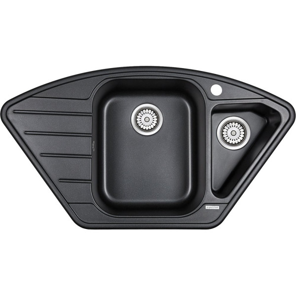 Мойка кухонная Paulmark Wiese PM529050-BL черный