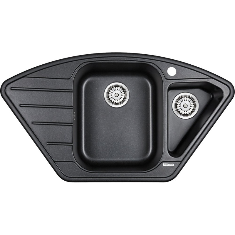 Мойка кухонная Paulmark Wiese PM529050-BL черный