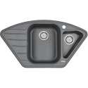Мойка кухонная Paulmark Wiese PM529050-DG графит