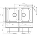 Мойка кухонная Reginox Diplomat 20 LUX KGOKG (box)