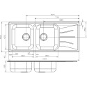 Мойка кухонная Reginox Diplomat 30 LUX KGOKG (c/box)