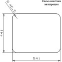 Мойка кухонная Reginox Kansas 50x40 Medium LUX OKG L сталь
