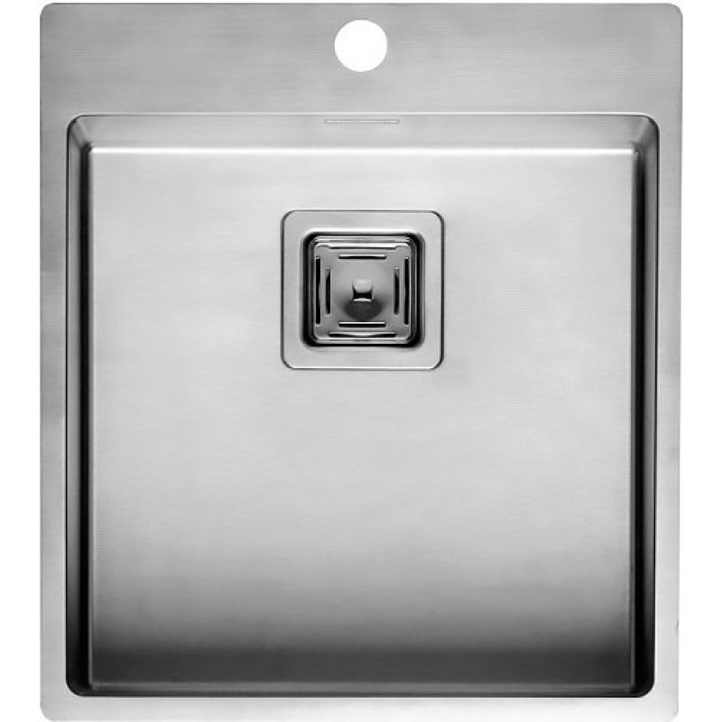 Мойка кухонная Reginox Texas 40x40 Tap-wing LUX L сталь