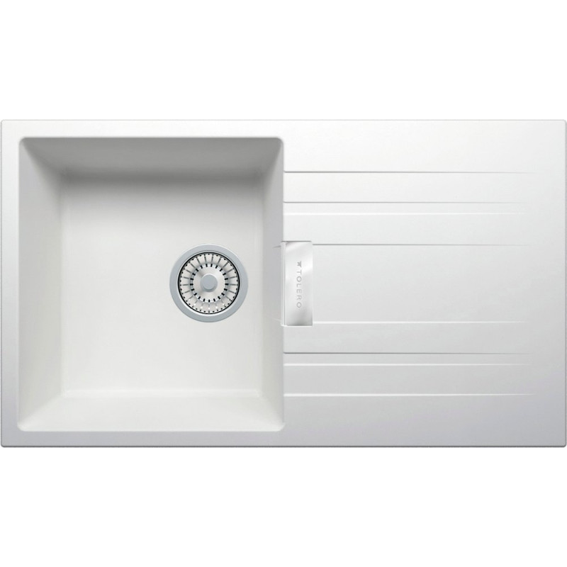 Мойка кухонная Tolero Loft TL-750/923 белая