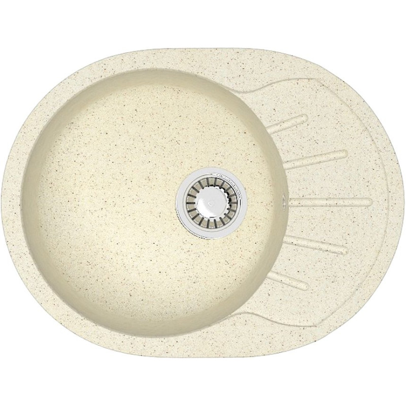 Мойка кухонная ZETT lab. T010Q002 бежевая