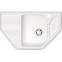 Мойка кухонная ZETT lab. T022Q001 белый лед