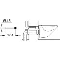 Отвод Grohe 37105K00