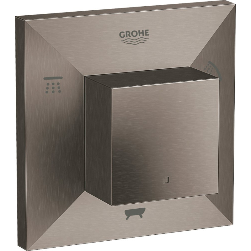 Переключатель потоков Grohe Allure Brilliant 19798AL0 на три потребителя, темный графит