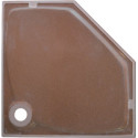Поддон для душа GuteWetter Deluxe 100x100x4 P терракот