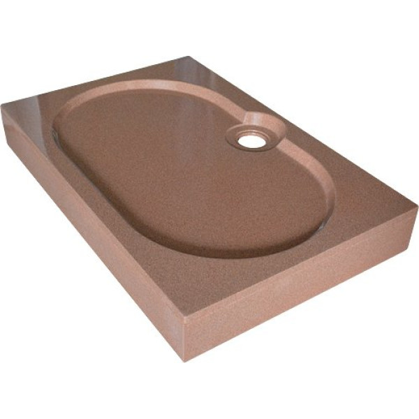 Поддон для душа GuteWetter Deluxe 120x80x16 Q терракот