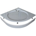 Поддон для душа GuteWetter Deluxe 90x90x16 R серый