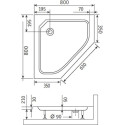 Поддон для душа RGW Style TR 80x80x21