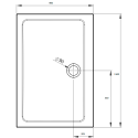 Поддон для душа Radaway Doros D Compact 110x90