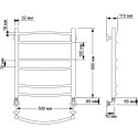 Полотенцесушитель водяной Secado Милан 2 50x60 (32/18)