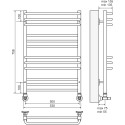 Полотенцесушитель водяной Terminus Соренто П12 500*756