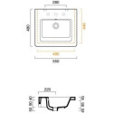 Раковина Catalano New Light 55