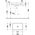 Раковина Duravit Happy D.2 Plus 2359606100 60 см